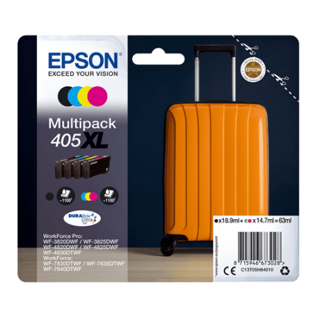 Compatible Epson 405XL Multipack Ink Cartridges