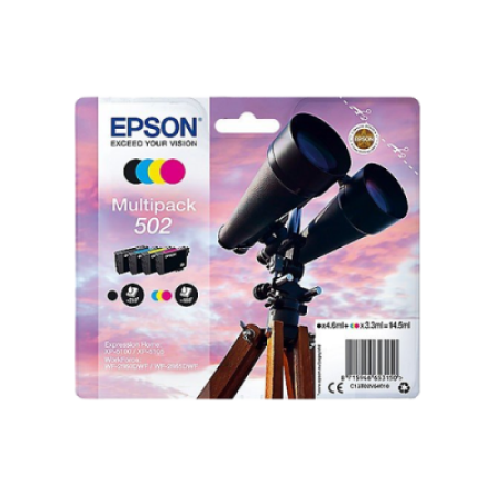 Epson 502 Binoculars Original Ink Cartridge Multipack