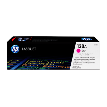 Original HP 128A CE323A Toner Cartridge - Magenta