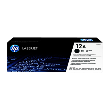 HP 12A Q2612A Toner Cartridge Black Original HP 12A Q2612A Toner Cartridge Black Original