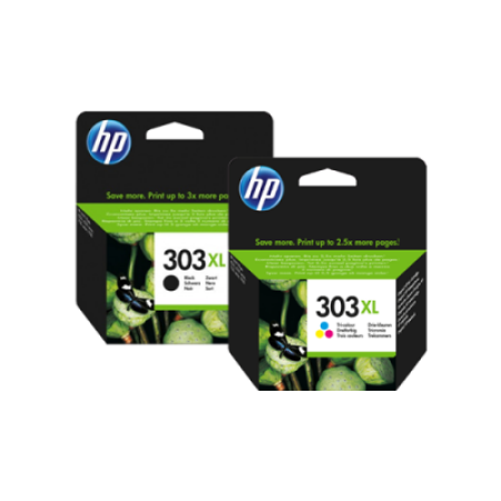 HP 303XL Multipack Black + Colour Original Ink Cartridge BK/C/M/Y HP 303XL Multipack Black + Colour Original Ink Cartridge BK/C/M/Y