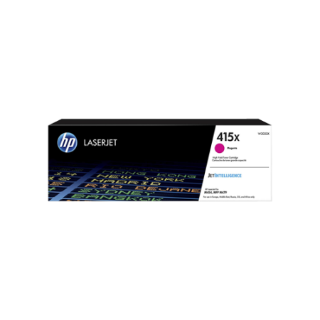 Original HP 415X W2033X High Capacity Toner Cartridge - Magenta