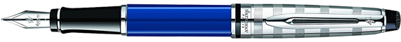 Waterman Expert Deluxe Blue Obsession CT Fountain Pen
